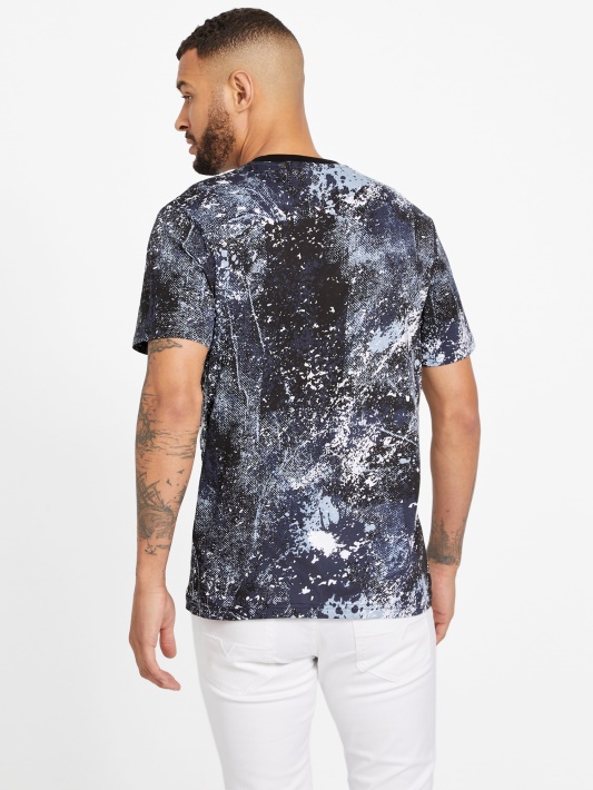 Leo Fashion Crewneck Marškinėliai Juoda Spėjimas