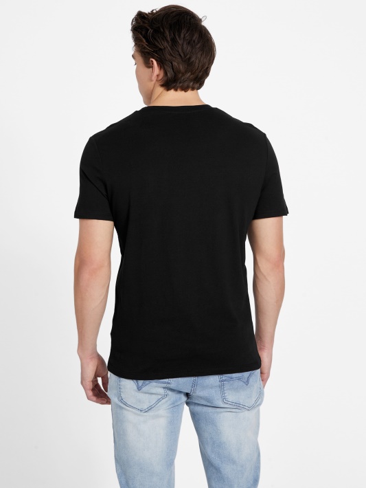 Eco Spont Crewneck Tee Guess Jet Juoda