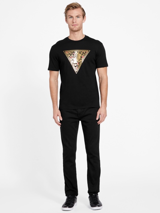 Spėk Trenton Crewneck Tee Jet Juoda