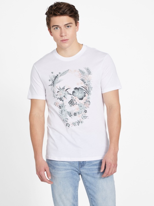 Bantan Crewneck Tee Grynai Baltas Spėjimas