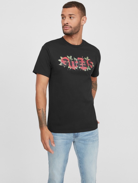 Atspėkite Eco Tolk Roses Logotipą Kaip Jet Black