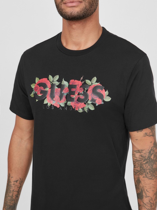 Atspėkite Eco Tolk Roses Logotipą Kaip Jet Black