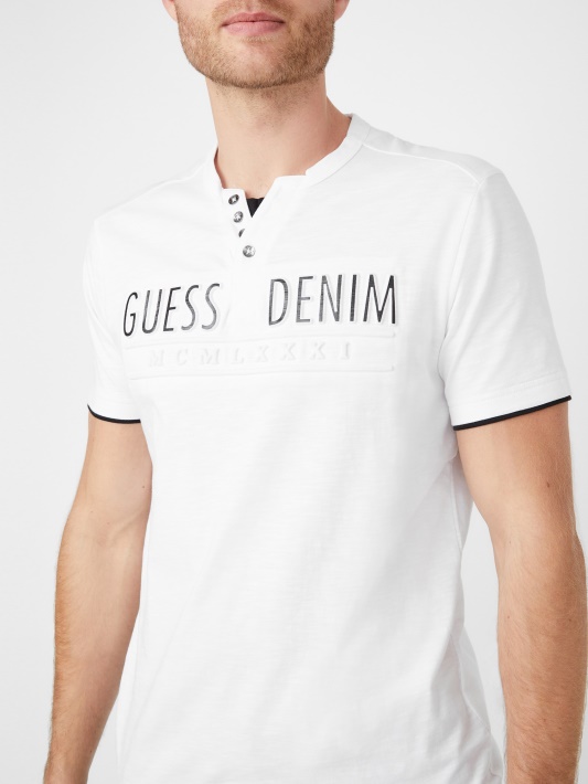 Edgar Henley Tee Grynai Baltas Spėjimas