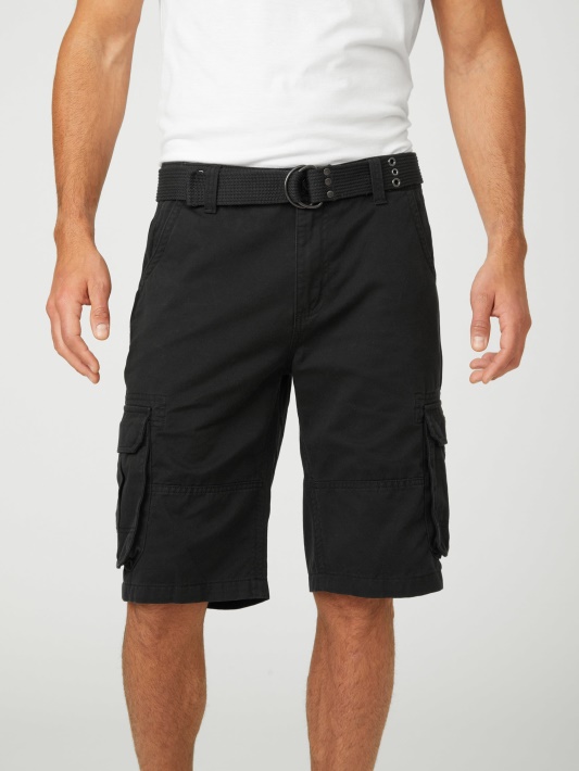 Spėk Karl Cargo šortai Jet Black
