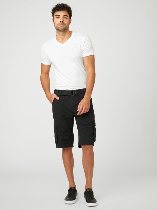 Spėk Karl Cargo šortai Jet Black