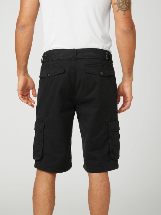 Spėk Karl Cargo šortai Jet Black