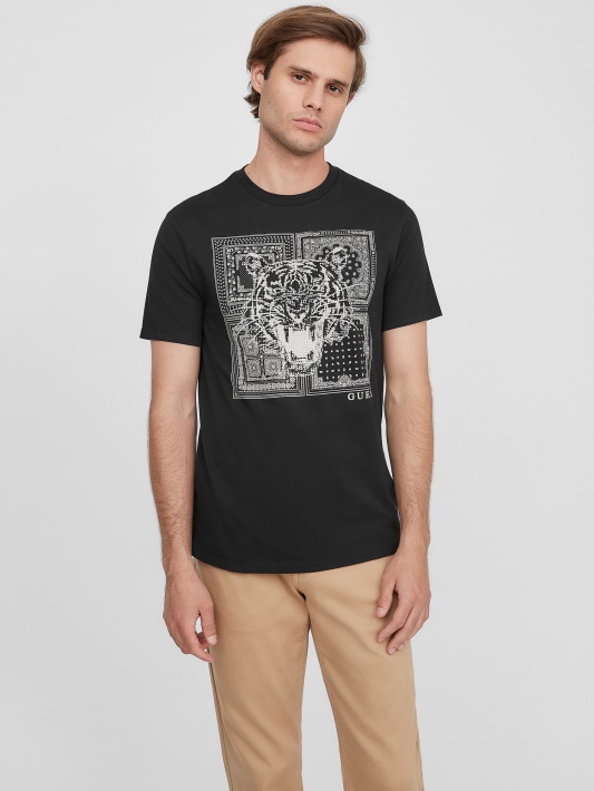 Atspėkite Eco Lords Tee Jet Black