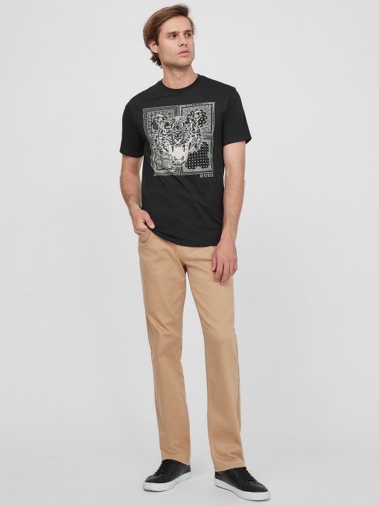 Atspėkite Eco Lords Tee Jet Black