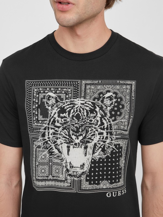 Atspėkite Eco Lords Tee Jet Black