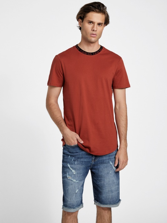 Atspėti Mojave Ronnie Logotipas Crewneck