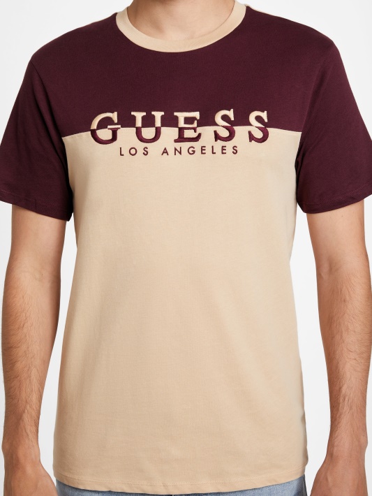 Davion Logotipas Crewneck Tee Guess G118