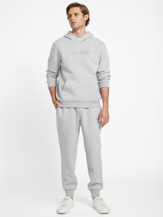 Atspėkite Eco Harvey Logotipą Joggers šviesiai Melanžinės Pilkos Spalvos