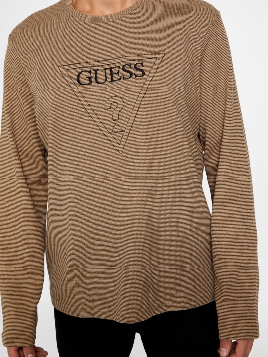 Tomas Crewneck Spėti Skrudinta Taupe