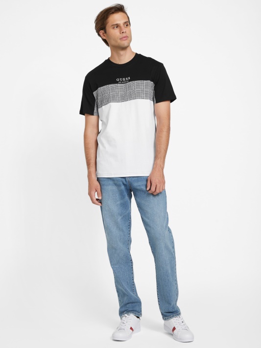 Atspėti Juoda Karten Crewneck Marškinėliai