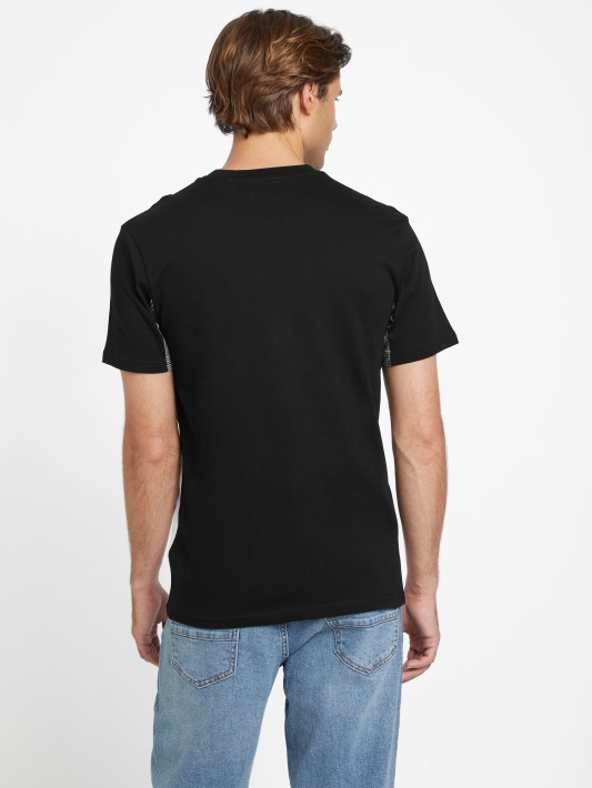 Atspėti Juoda Karten Crewneck Marškinėliai