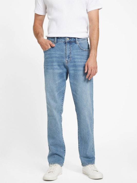 Guess Nicks 90-ųjų Tiesūs Džinsai Vidutinio Skalbimo