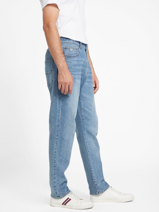 Guess Nicks 90-ųjų Tiesūs Džinsai Vidutinio Skalbimo