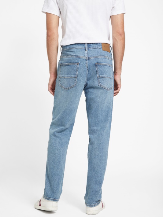 Guess Nicks 90-ųjų Tiesūs Džinsai Vidutinio Skalbimo