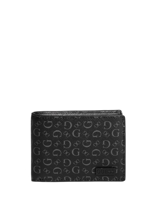 Atspėti Carter Logotipą Bifold Piniginė Juoda