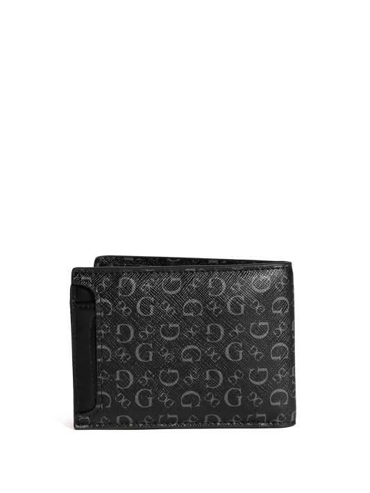 Atspėti Carter Logotipą Bifold Piniginė Juoda