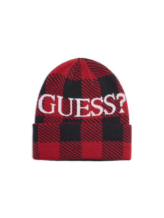 Languotas Logotipas Beanie Raudonas Spėjimas