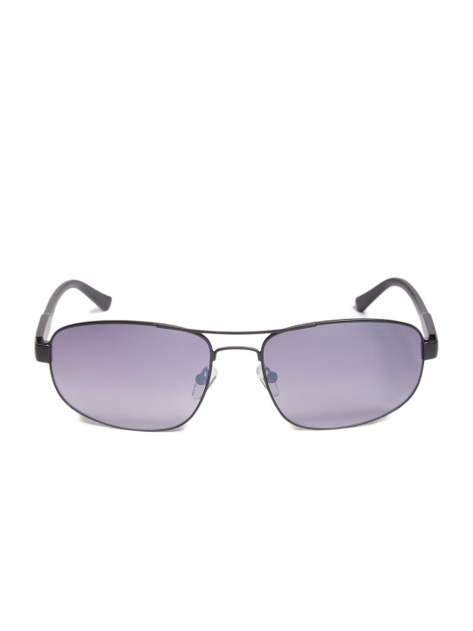 Pilki Viržių Tvirti Guess Aviator Akiniai Nuo Saulės