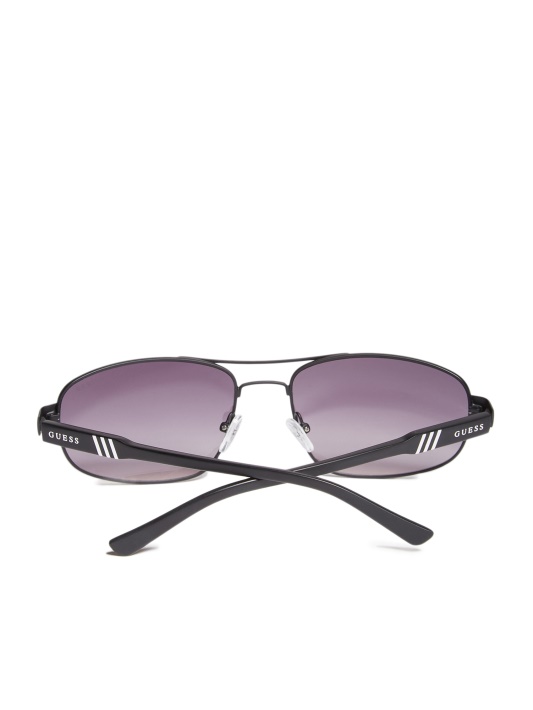 Pilki Viržių Tvirti Guess Aviator Akiniai Nuo Saulės