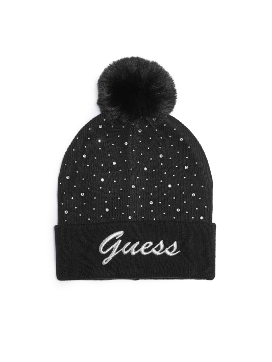Atspėk Juodo Kalnų Krištolinio Akmens Logotipą Pom Beanie