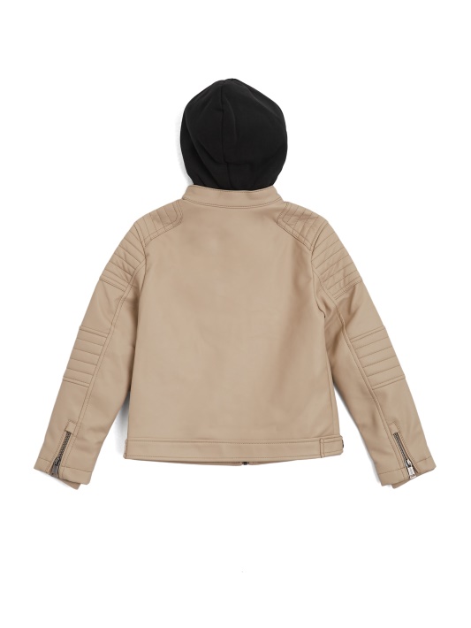 Daniel Moto Striukė Su Gobtuvu Guess Velvet Taupe