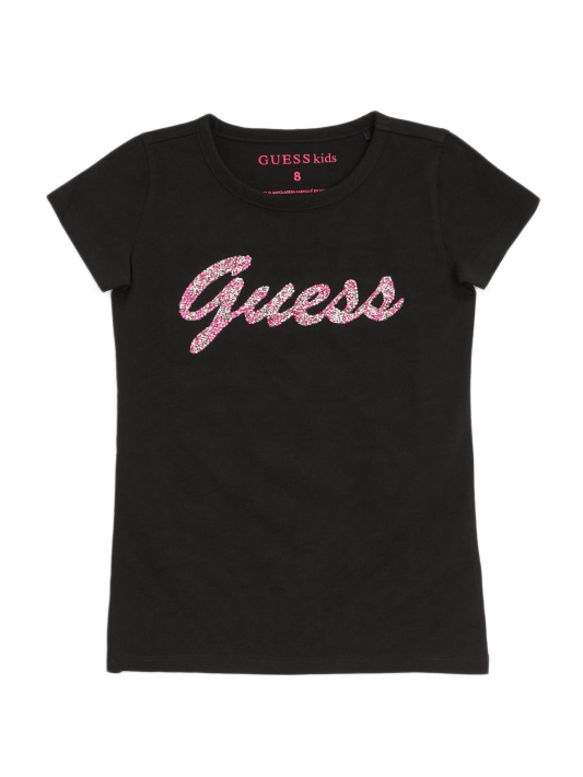 Malika Oversized Tee (7-16) Jet Black Spėjimas