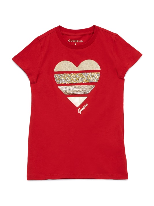 Crush Tee (7-14) Regbis Raudonas Spėjimas