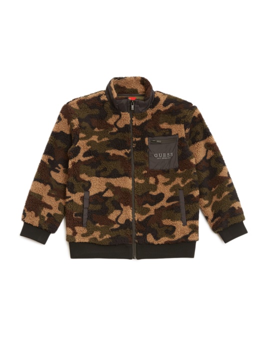Tyson Fuzzy Jacket (7-16) Pagrindinis Camu Spėjimas