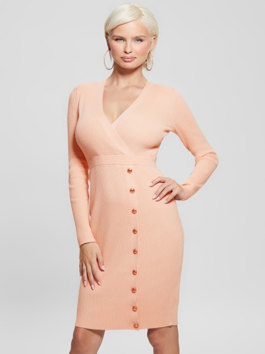 Ekologinė Alexandra Megztinė Suknelė Guess Blush Brieze
