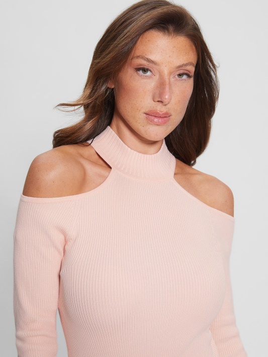 Blush Breeze Guess Eco Milly šaltų Pečių Bodis
