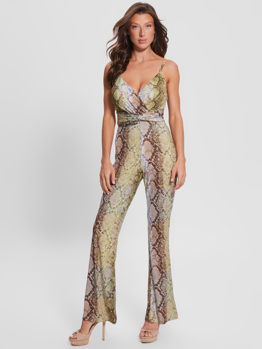 Eko Carina Twist Kombinezonas Glam Gyvatė Print Spėti
