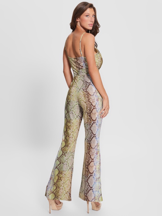 Eko Carina Twist Kombinezonas Glam Gyvatė Print Spėti