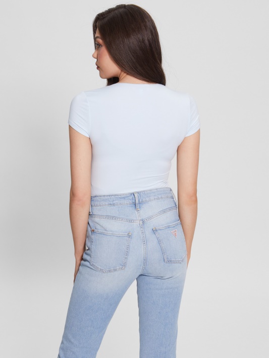 Grynas Oras Eco Rayla Ruched Top Spėjimas