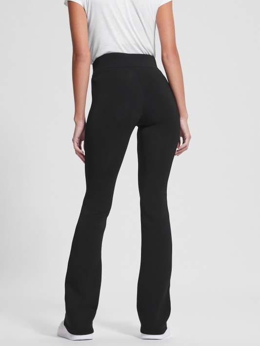 Atspėkite Eco Allie Bootcut Antblauzdžiai Skaisčiai Juodi