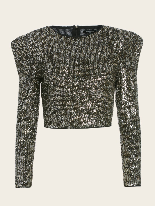 Kibirkščiuoti Tamsoje Top Atspėti Jet Black Multi