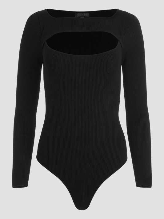 Atspėti Eco Liv Cutout Bodysuit Jet Juodas
