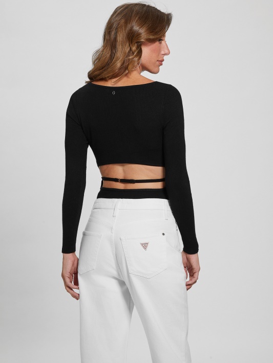 Atspėti Eco Liv Cutout Bodysuit Jet Juodas