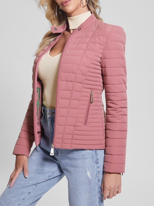 Atspėk, Senovinė Violetinė Eko Vona Puffer Striukė