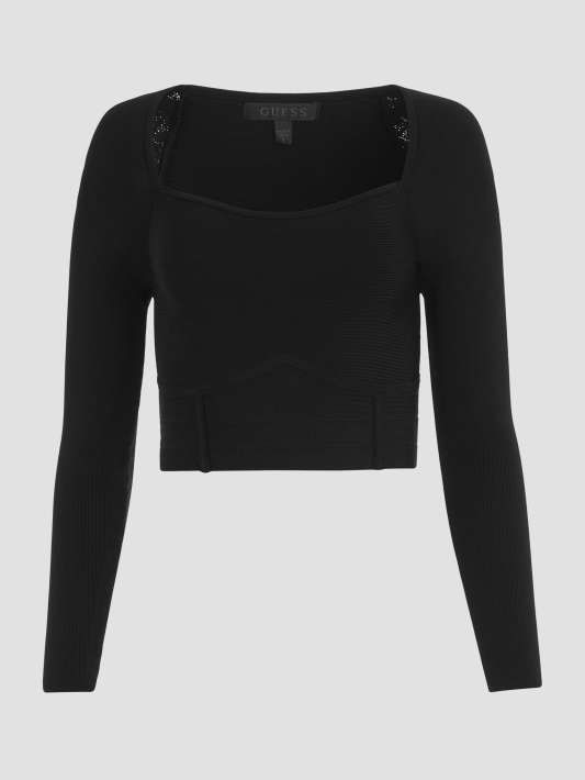 Jet Black Zaylee Mirage Top Spėjimas