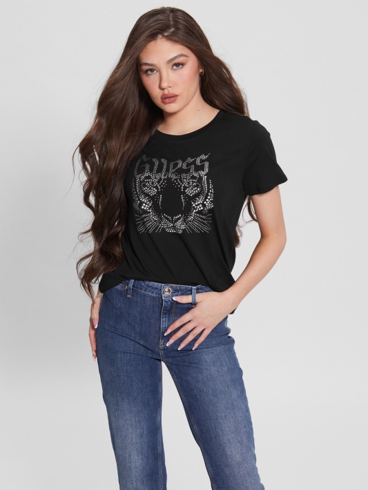 Atspėti Logotipą Tiger Tee Jet Juoda