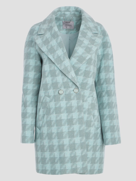 Atspėti Houndstooth Aqua Combo Ginny Kailis