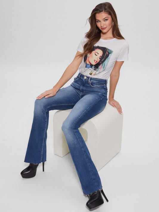 Eko Vintage žurnalas Easy Tee Grynai Baltas Spėjimas