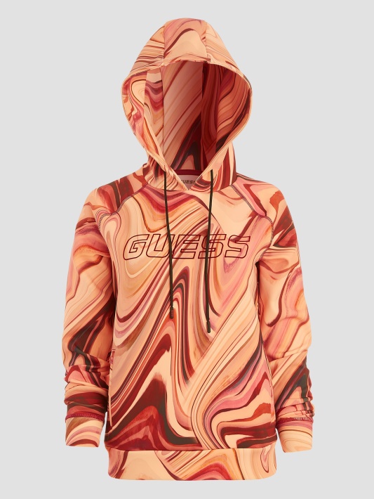 Eppie Aktyvus Hoodie Atspėti šokių Kopos Raudona