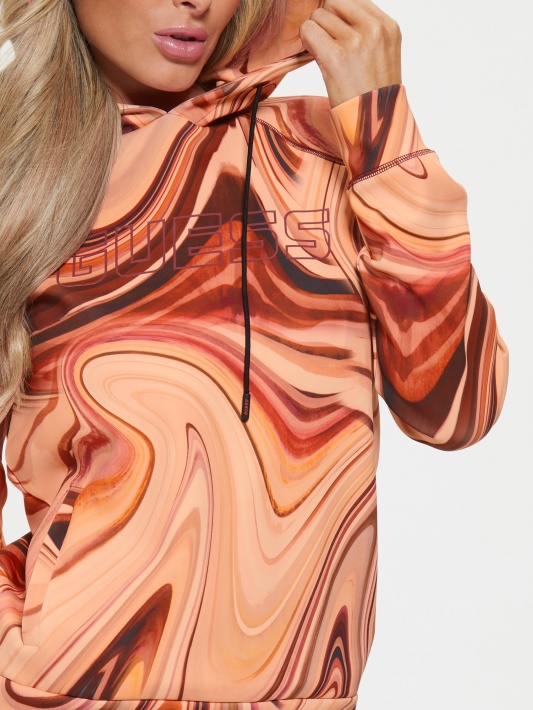 Eppie Aktyvus Hoodie Atspėti šokių Kopos Raudona