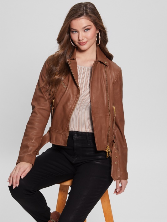 Foxy Luxe Spėti Camille Odinė Striukė