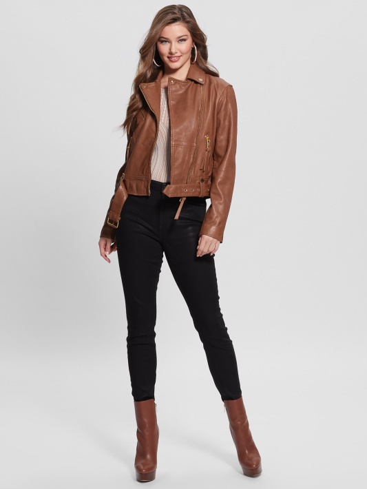 Foxy Luxe Spėti Camille Odinė Striukė